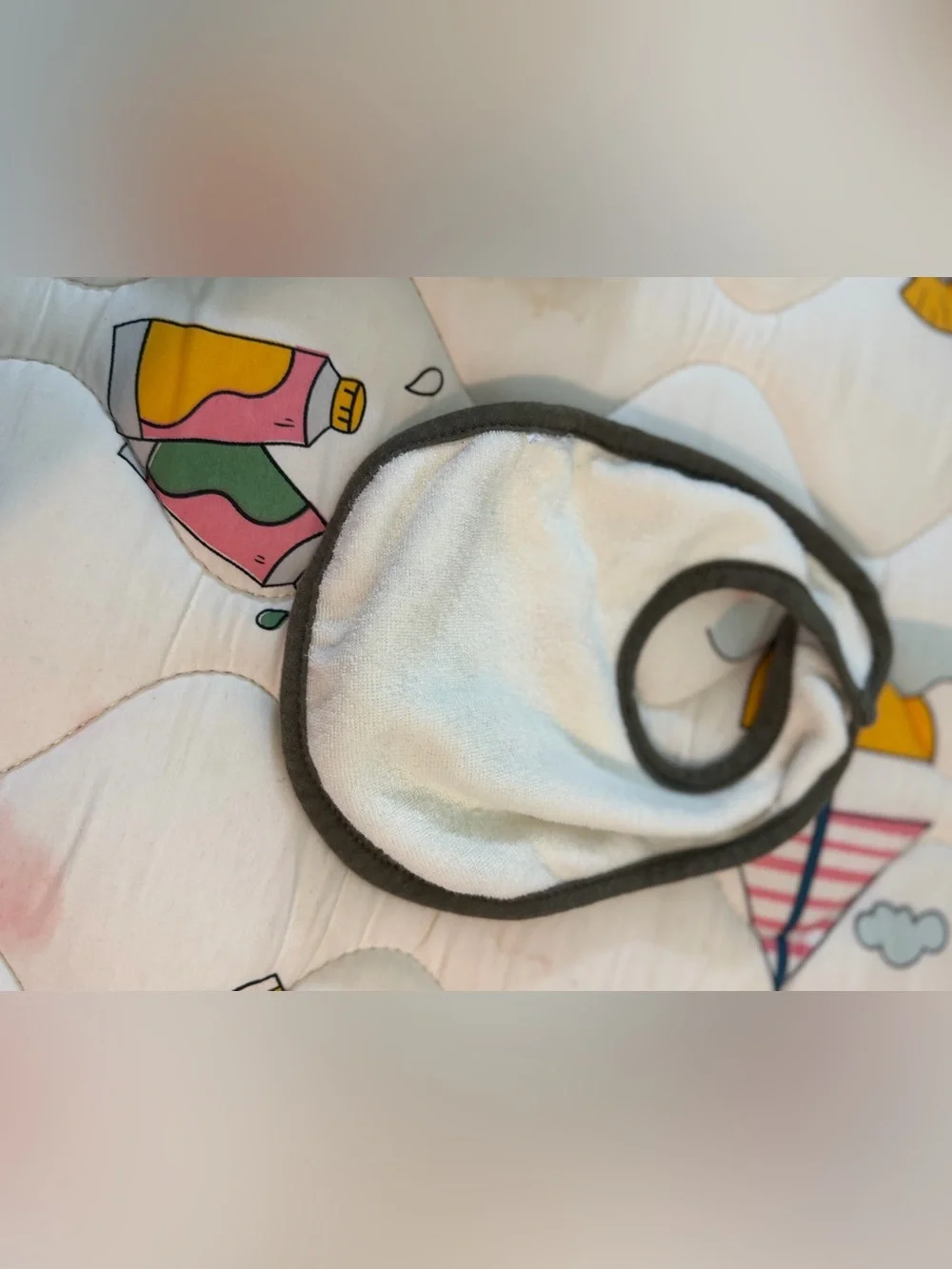 Gerber Camouflage, Gray Stripe & White Dino Baby Bibs
